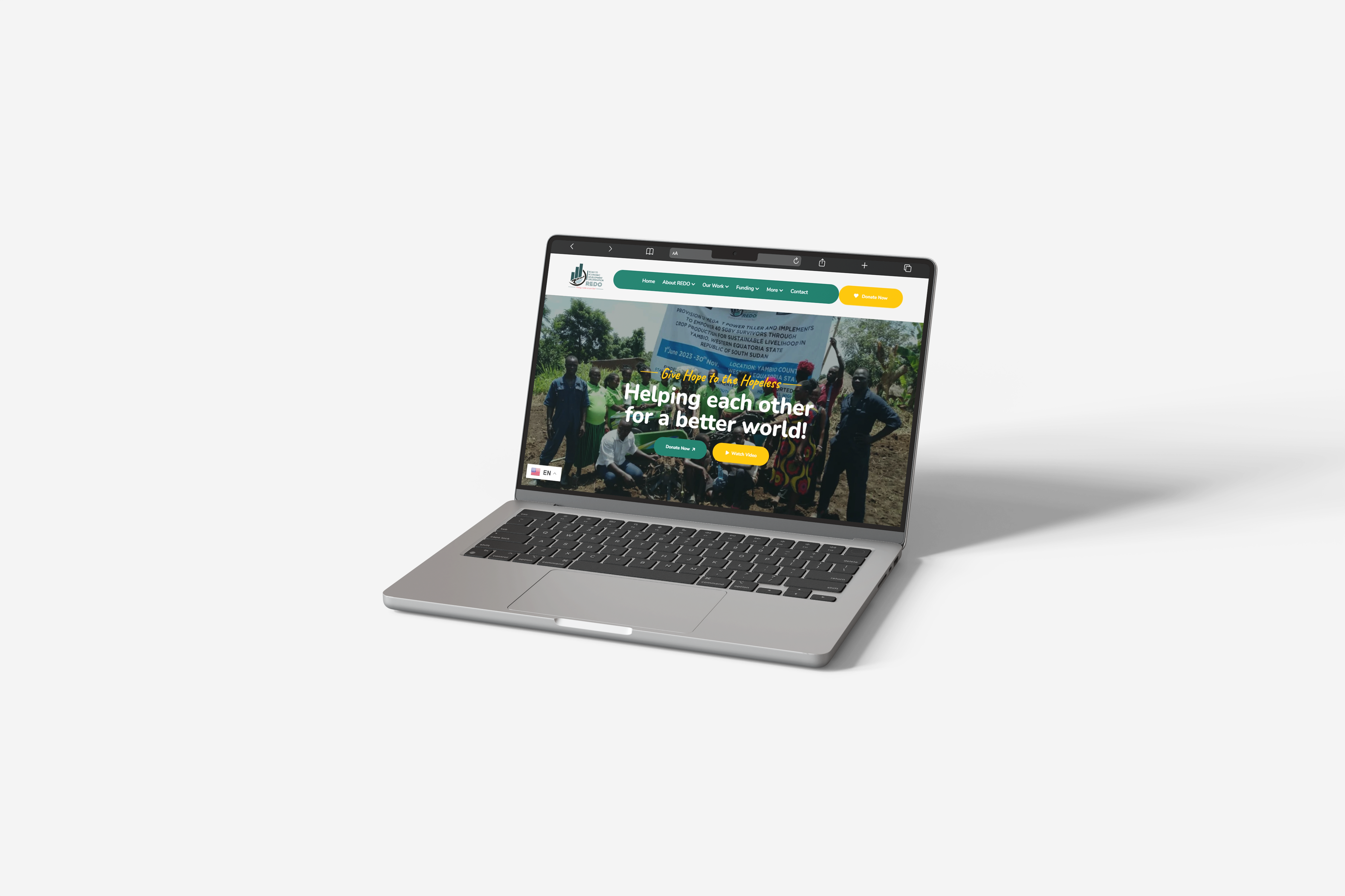 REDO South Sudan NGO Website