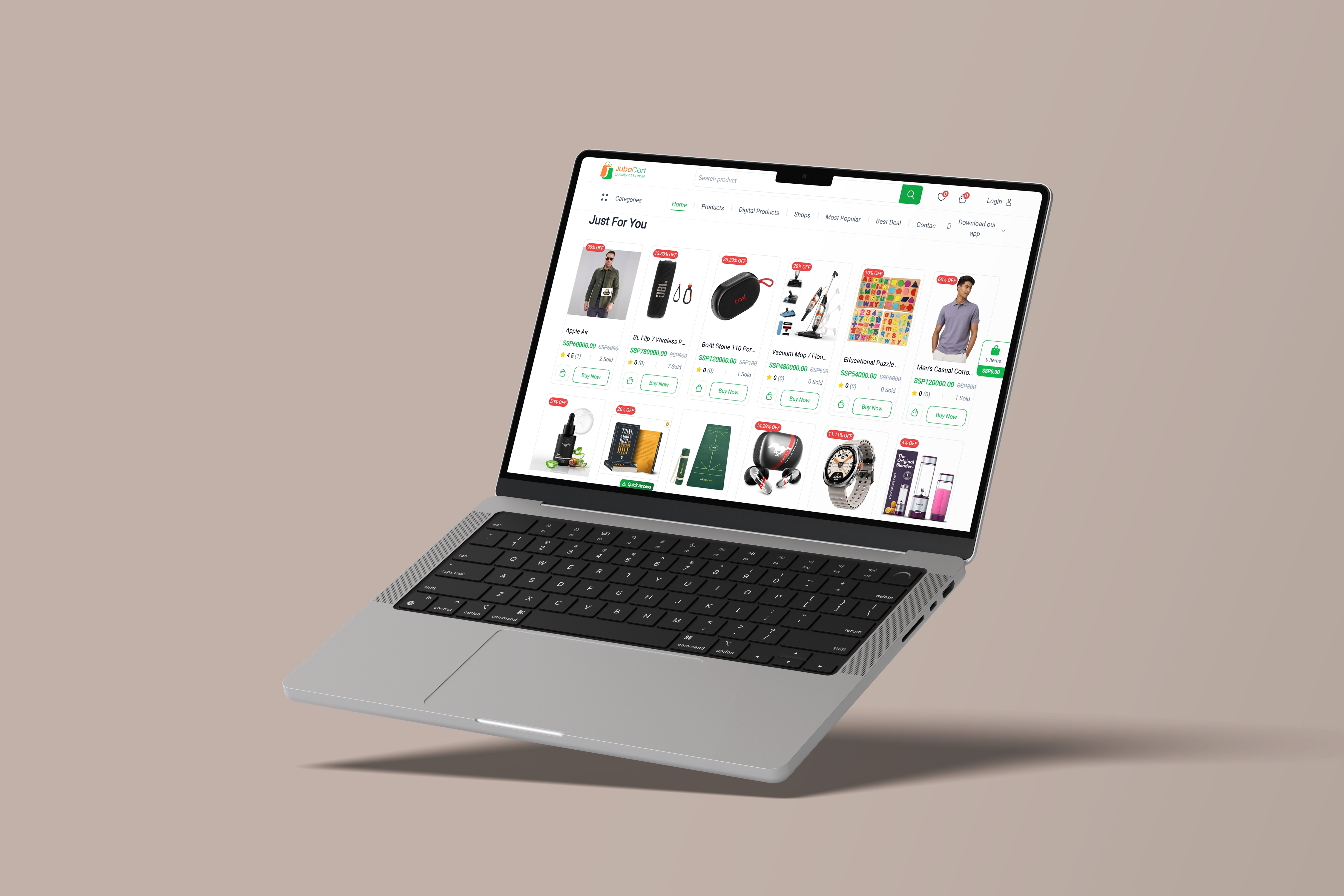JubaCart E-Commerce Platform