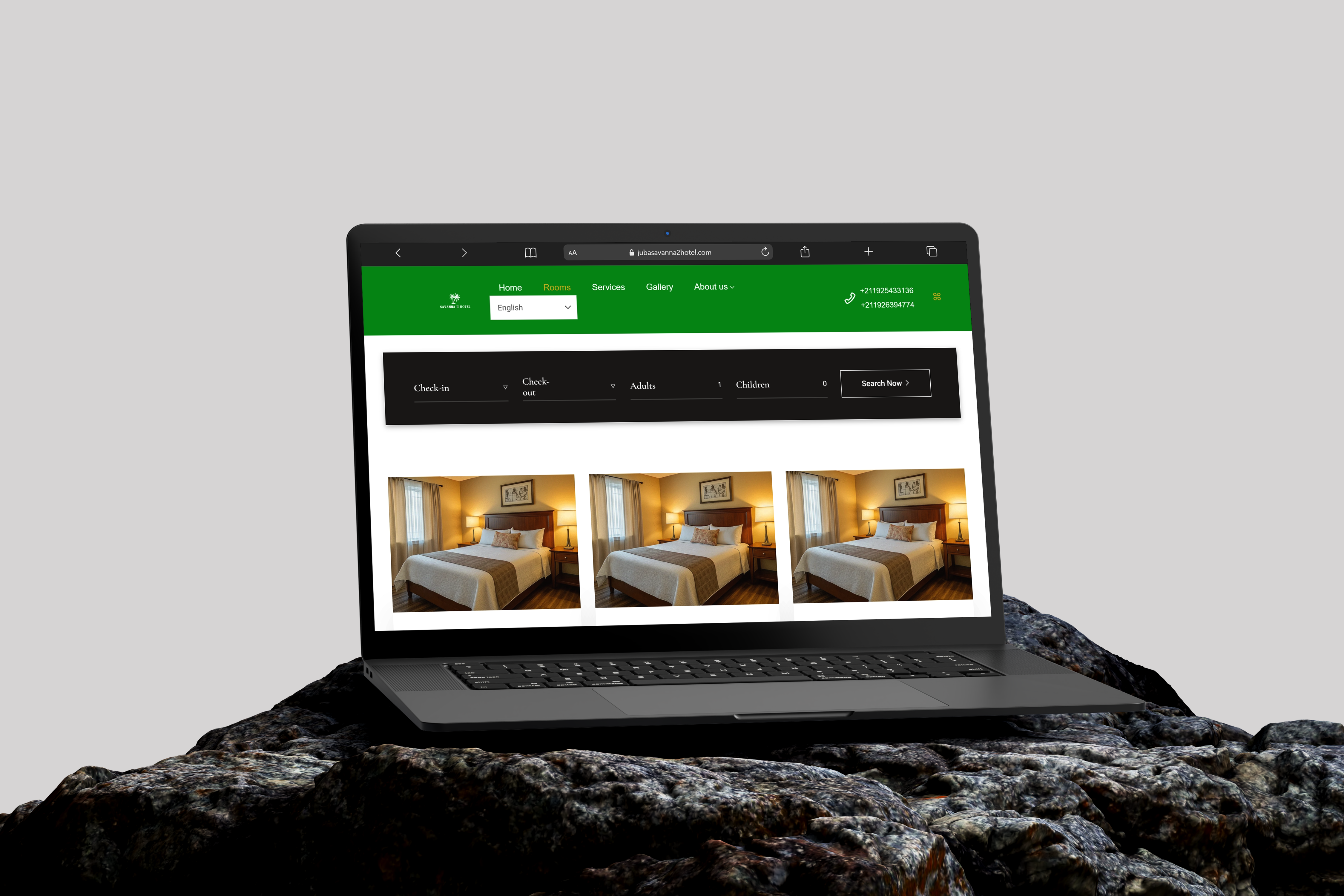 Juba Savana Hotel Booking Website
